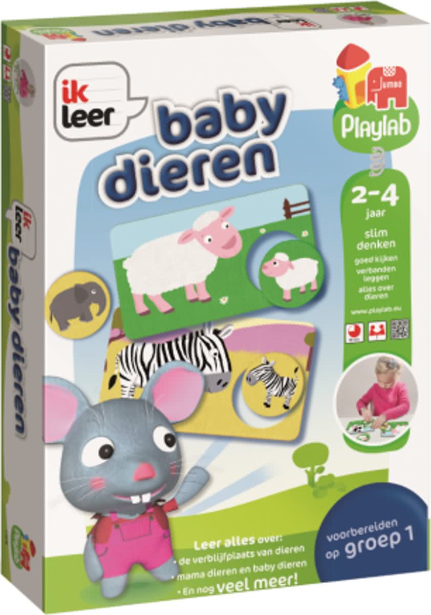 Jumbo Playlab  Ik Leer Baby Dieren  | Dieren Leren Kennen | Mama & Baby Dieren |Alles over Dieren | Puzzel